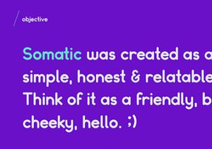 Somatic Rounded: A free font ideal for logotypes