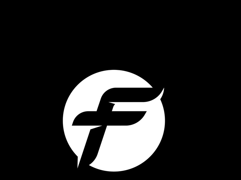 F logo and symbol vector icon app