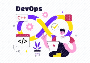 10 DevOps Vector Illustration