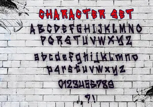 Samlions - A Graffiti Font