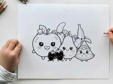 Cute wine grapes characters celebrating vector illustration