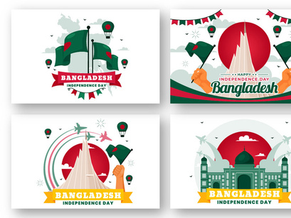 12 Bangladesh Independence Day Illustration