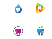 Dental abstract logo. Dental Health, dental care and dental clinic. Logo for health, dentist and clinic.