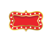 Circus element icon illustration