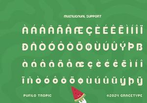Pufilo Tropic | Rounded Playful Sans