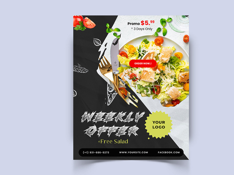 Food Social Media Post Template