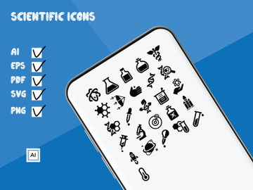Scientific Icons preview picture