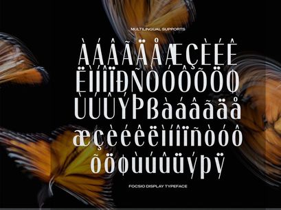 Focasio | Display Typeface