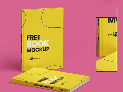 Best 2021 FREE Book Covers Mockups (Huge Collection)