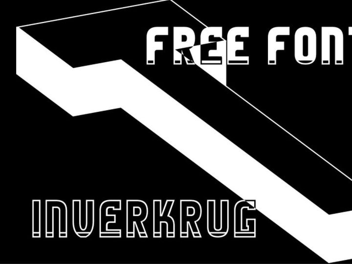 INVERKRUG - Free Font