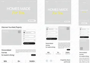 Omah - Real Estate Landing Page