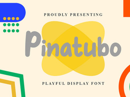 Pinatubo Display Font preview picture