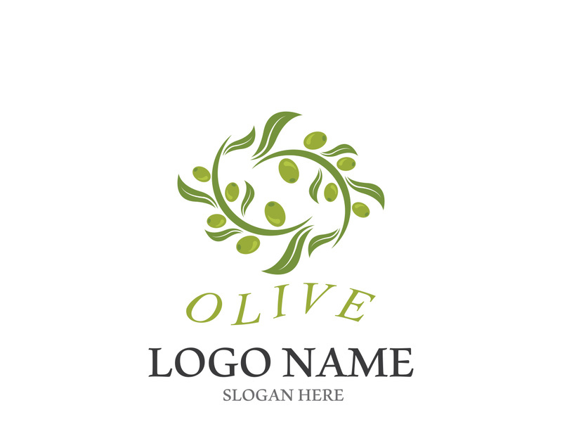 olive icon vector illustration design template