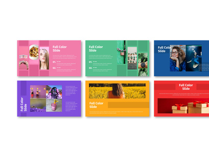 Full Color - Multipurpose Google Slide Template