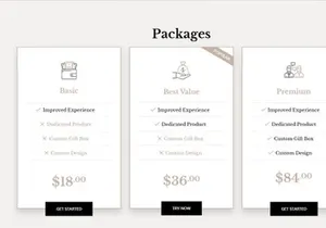 Victoria Landing Page Free UI Kit