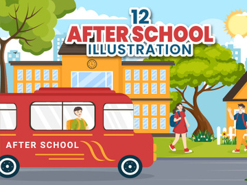 12 After School Illustration preview picture