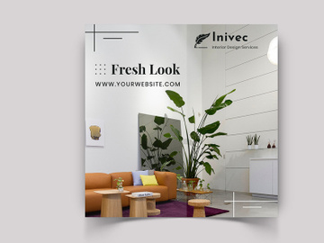 Interior Social Media Post Template preview picture