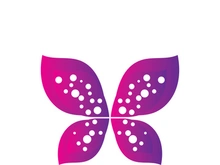 Beauty butterfly vector icon design
