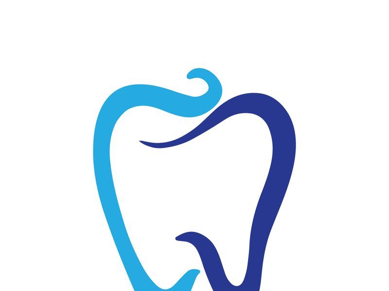 Dental Logo Design vector template.Creative Dentist Logo. Dental Clinic Vector Logo.
