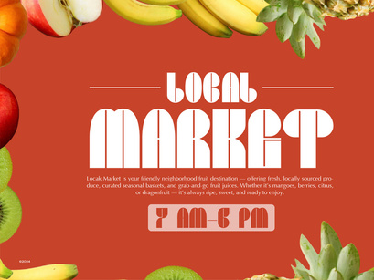 Manke Larky | Bold Display Sans