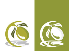 Extra virgin olive oil logo icon design vector illustration