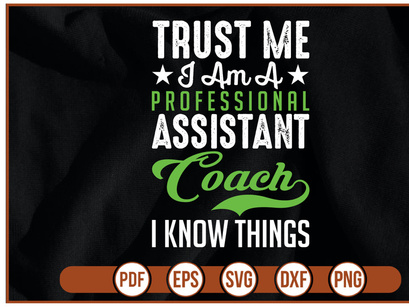 Trust Me I Am A Professional Assistant Coach I Know Things