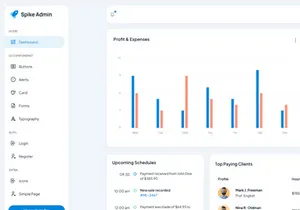 Spike Bootstrap Free Admin Dashboard Template