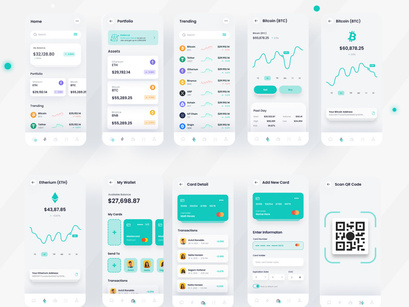Binity - Crypto Wallet And Finance App UI Kit