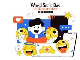 10 World Smile Day Illustration preview picture
