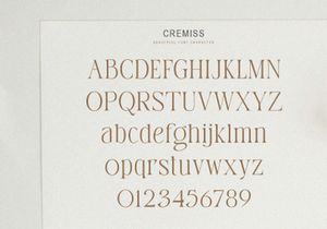 CREMISS font duo