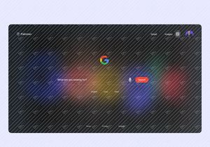 Google Browser Redesign Template