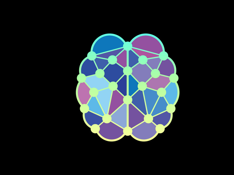 Modern and simple logo design for a brain, Brain logo icon sign symbol.