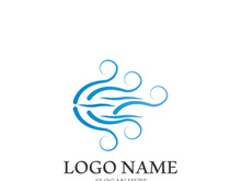 Wind icon vector illustration design template