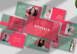 Stevella Creative Google Slidess Template