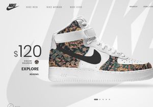 Nike Concept Page