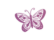 Butterfly, SVG Vector Illustration