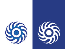 vortex vector illustration icon logo template design