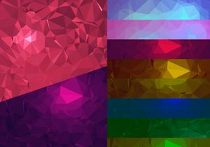150 Geometric Triangle Backgrounds