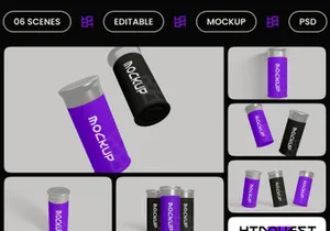 Bottle Tumbler Mockup
