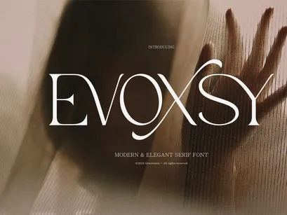 Evoxsy | Elegant Serif
