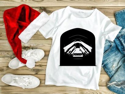 A black and white image of a tunnel with light at the end