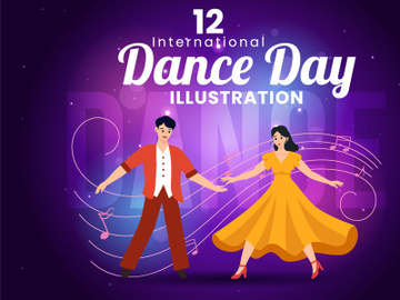 12 International Dance Day Illustration preview picture