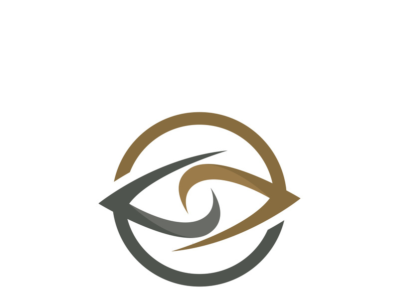Eye vector logo design image template