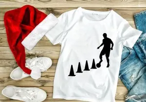 Soccer player skillfully navigating through cones in training session