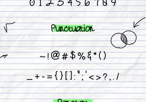 Nuke - Handwritten Letter Font