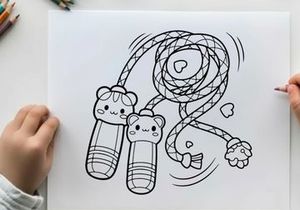 Cute bear and snail friendship vector illustration flat design