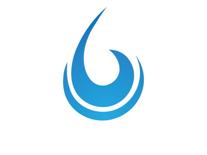 Water drop Logo Template vector illustration design