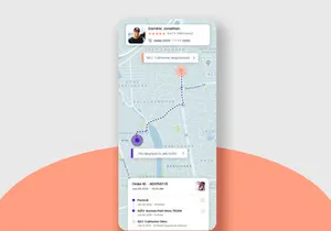 Courier or Postal Mobile App UI Kit