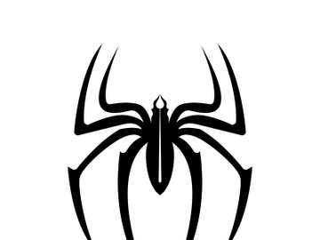 Spider logo icon design vector template preview picture
