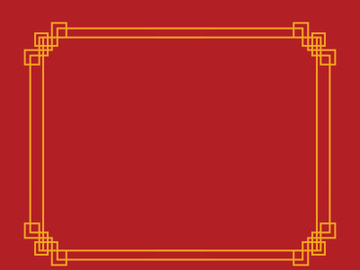 Chinese border illustration preview picture